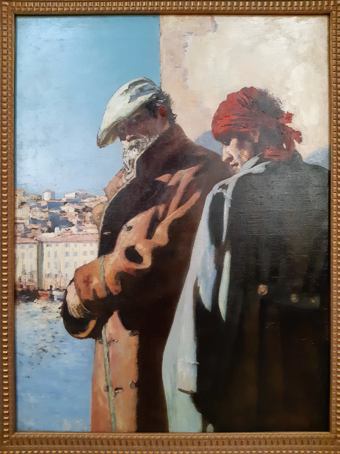 51-Alphonse Moutte-Ritratto di Alphonse Moutte da Valére Bernard - Musee des Beaux Arts, Marsiglia